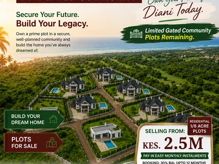 Residential Land for sale in Diani, Kwale County