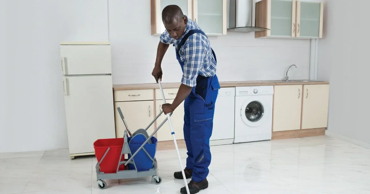 clean up