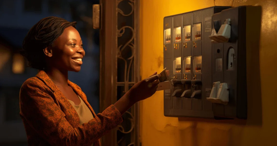 Inputting tokens in Meter in Kenya Power