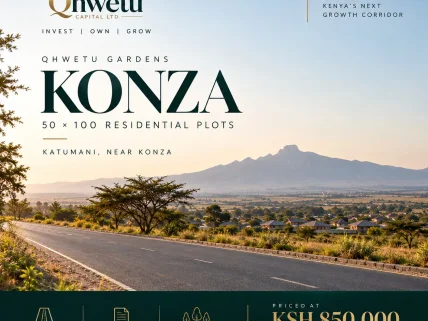 Residential Land for sale in Konza City, Machakos County
