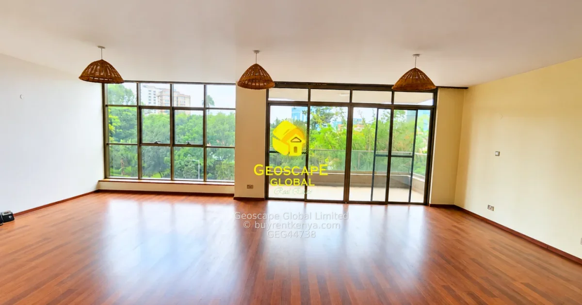 FOR RENT: Unfurnished 3-Bedroom Apartment – Muthaiga