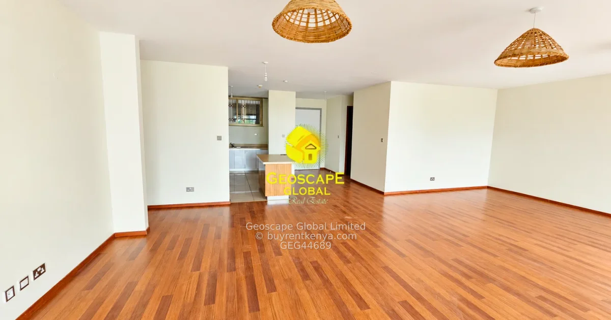 FOR RENT: Unfurnished 3-Bedroom Apartment – Muthaiga