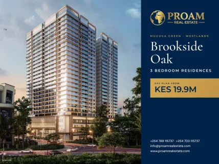 3-bedroom Apartment for sale in Brookside, Westlands